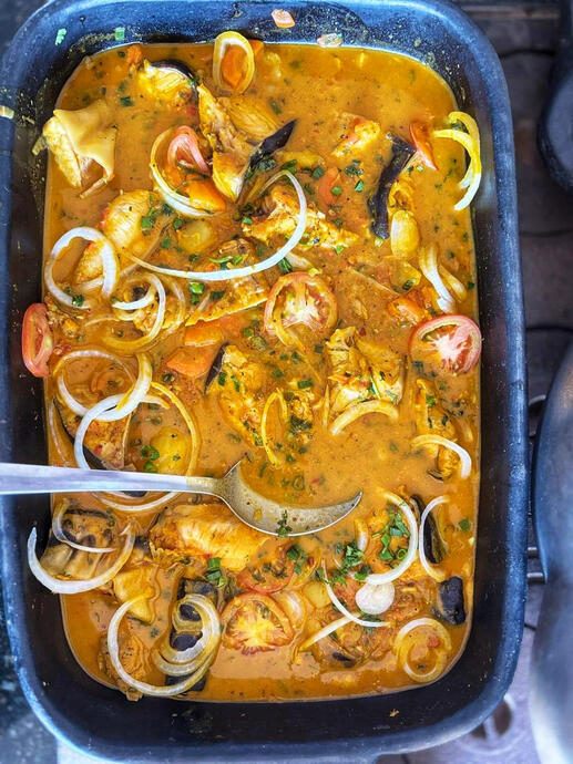 Peixe ao molho